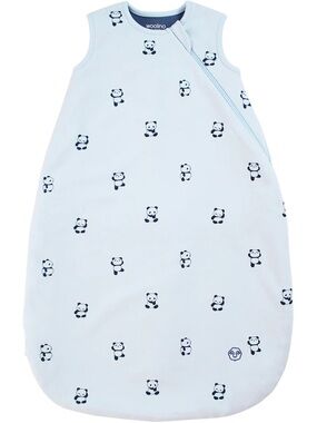 Woolino 4 Season Classic Baby Sleep Sack - 18-36 Wool & Cotton Panda